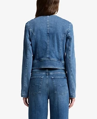 7 For All Mankind Juniors Collarless Jacket