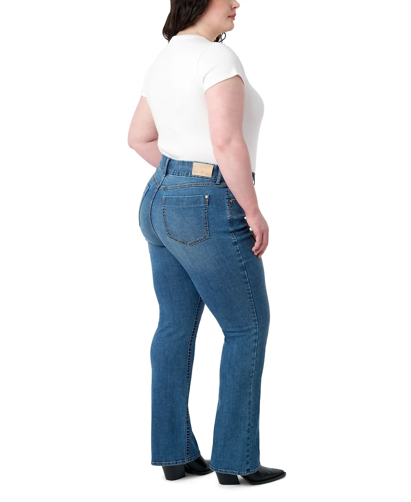 Seven7 Plus Tummy Less Bootcut Jeans