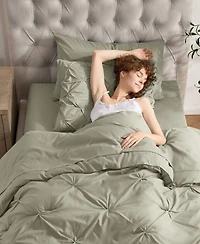 Nestl Luxury Soft Pinch Pleat 5-Pc. Comforter Set, Twin