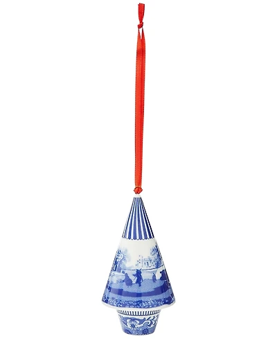 Spode Blue Italian Christmas Tree Ornament