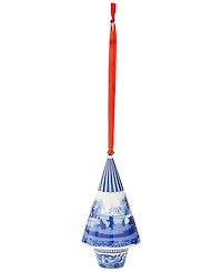 Spode Blue Italian Christmas Tree Ornament