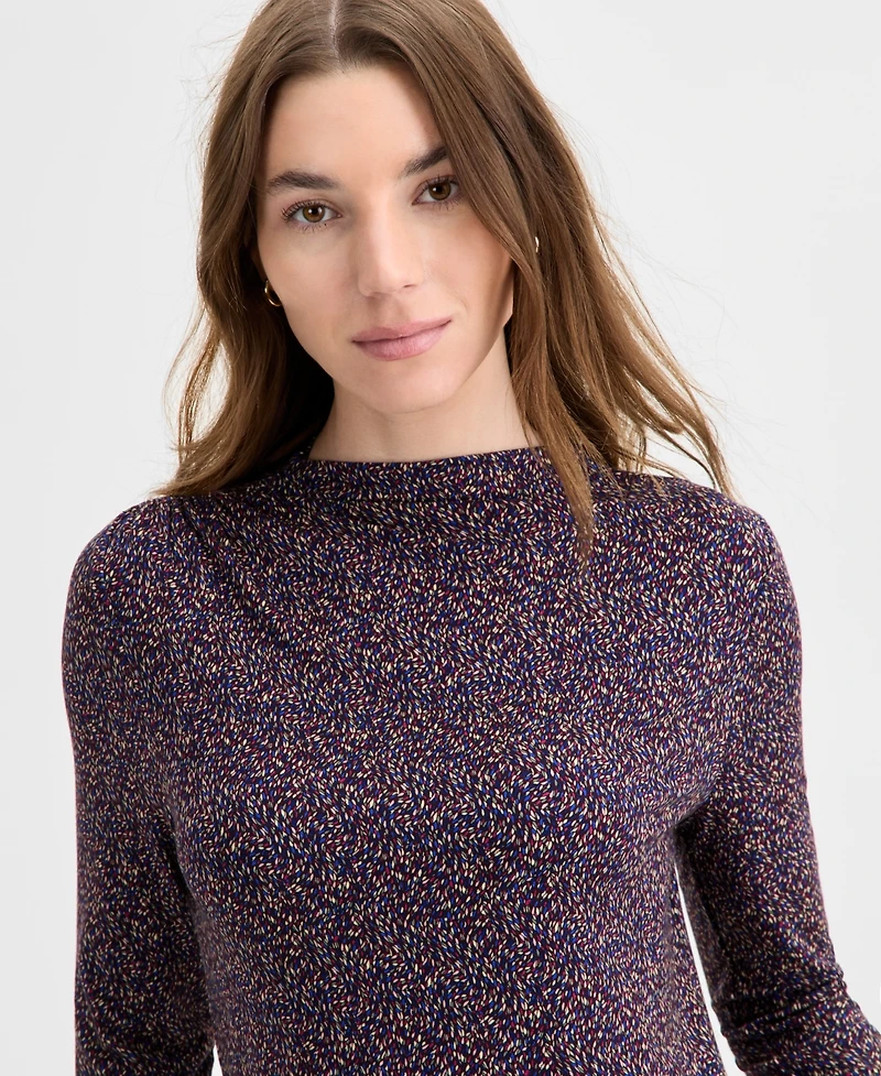 Liverpool Los Angeles Women's Ruched Boat Neck Top
