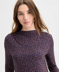 Liverpool Los Angeles Women's Ruched Boat Neck Top