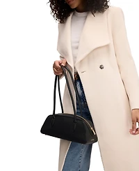 Sam Edelman Women's Nori Leather Bowler Medium Satchel Bag