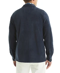 Nautica Men's Polar Fleece Button-Up Shirt