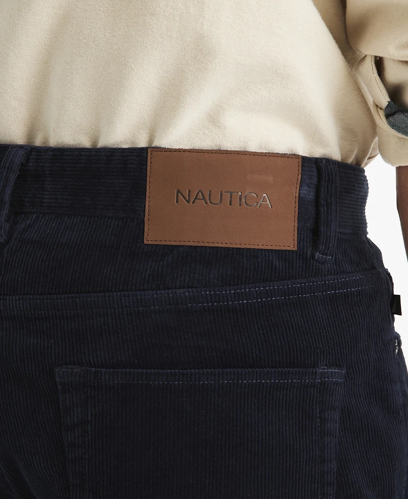 Nautica Men's Straight Fit Corduroy Pants