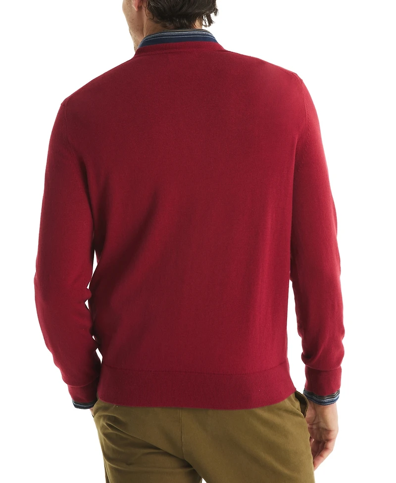 Nautica Men's Performance V-Neck Sweater