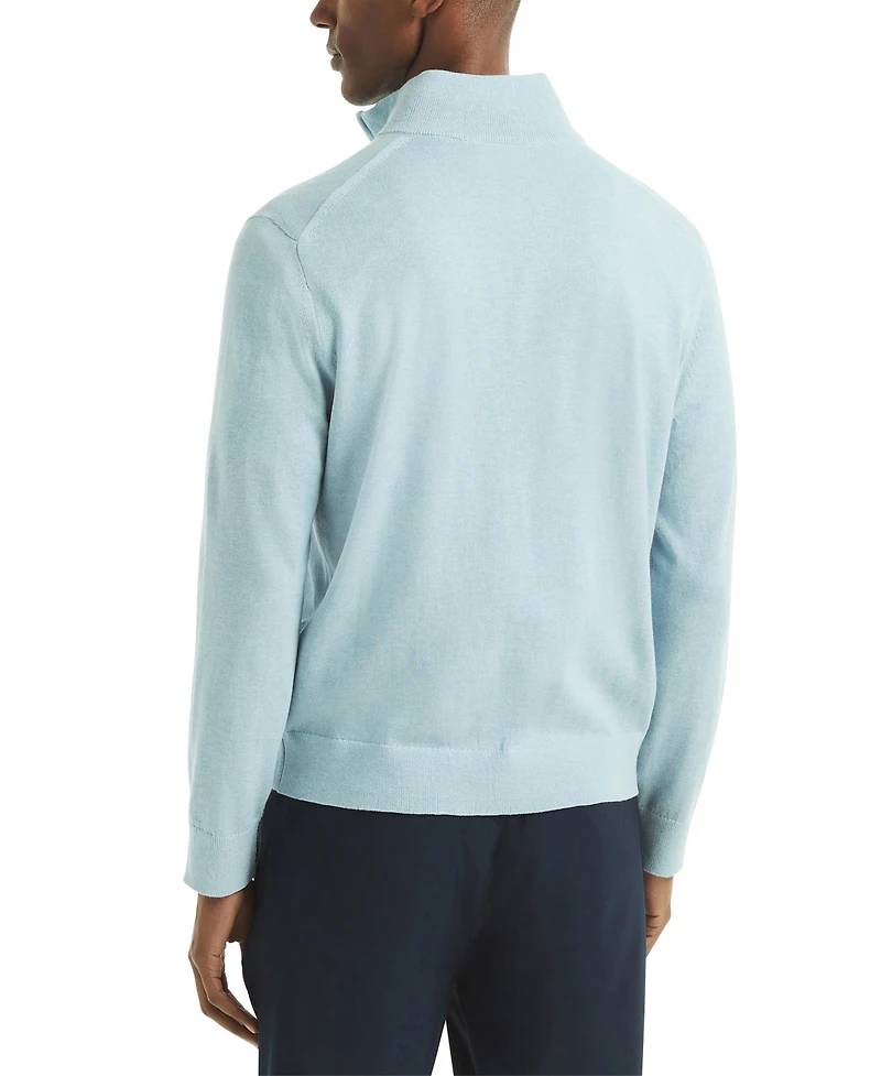 Nautica Men's Performance Quarter-Zip Sweater