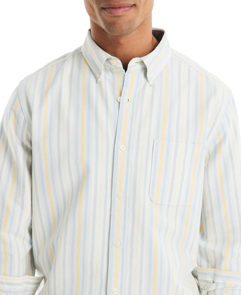 Nautica Men's Long Sleeve Button-Down Shirt