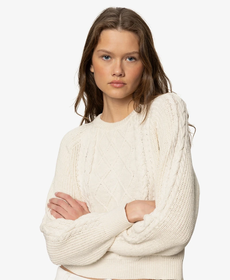 Sanctuary Women's Nomad Cable Popover Sweater