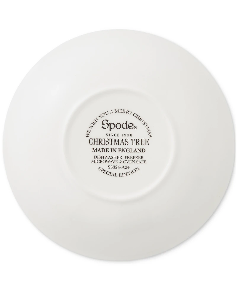 Spode Christmas Tree Small Cereal Bowls, Set of 4