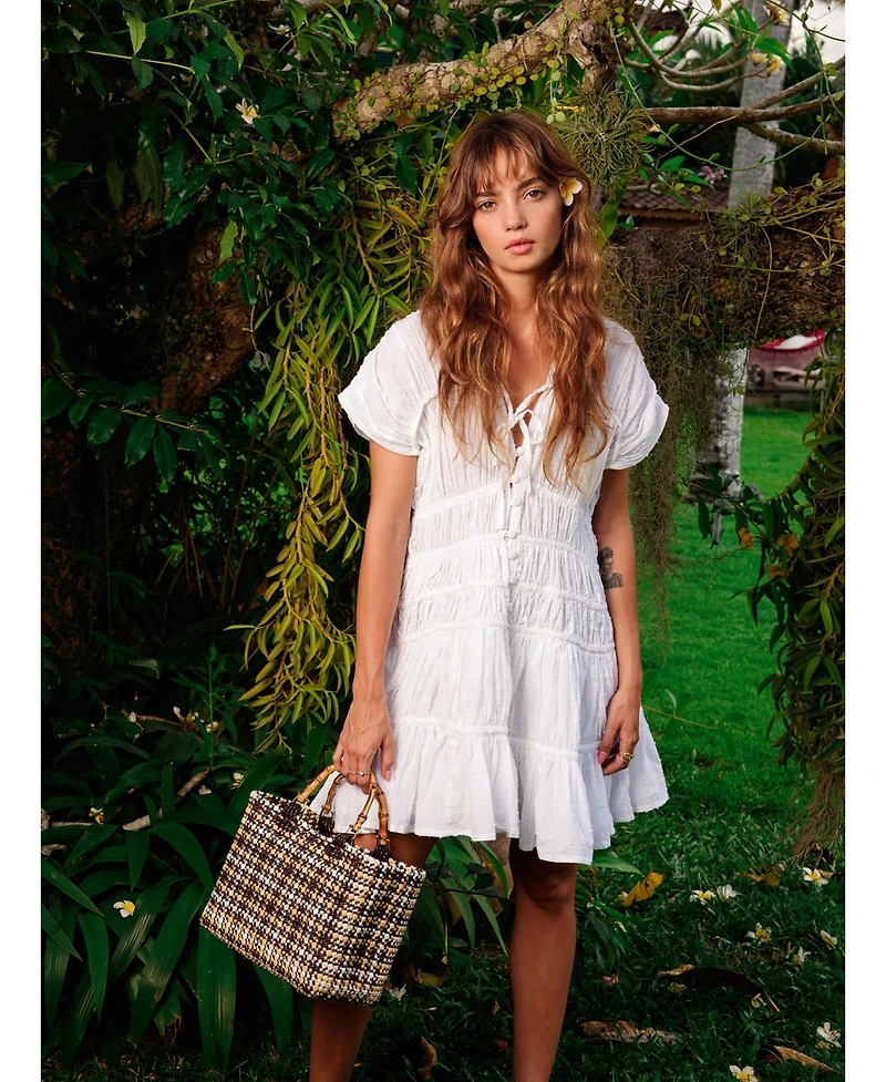 Brunna.Co Marche Goleta Repurposed Market Tote Bag