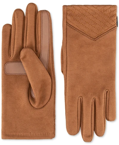 Isotoner Signature Women's Stretch Microsuede Gloves with SmarDRI and SmarTouch