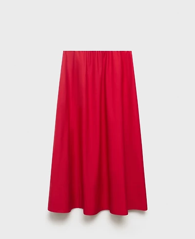 Mango Women's Flared Cotton Skirt