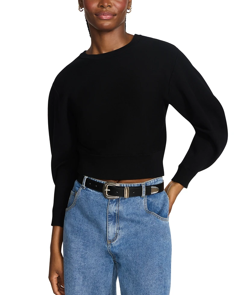 Steve Madden Hardware-Embellished Faux-Leather Belt