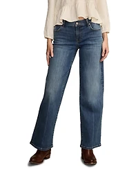 Lucky Brand Women's Mid Rise Sweet Wide Leg Jeans