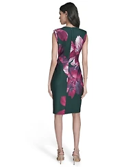 Calvin Klein Women's Placement Print Sheath Dress