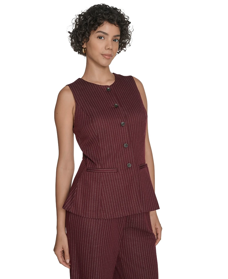 Calvin Klein Women's Sleeveless Vest Jumpsuit