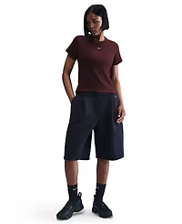 Nike Sportswear Women's Tight Ribbed Short Sleeve T-Shirt