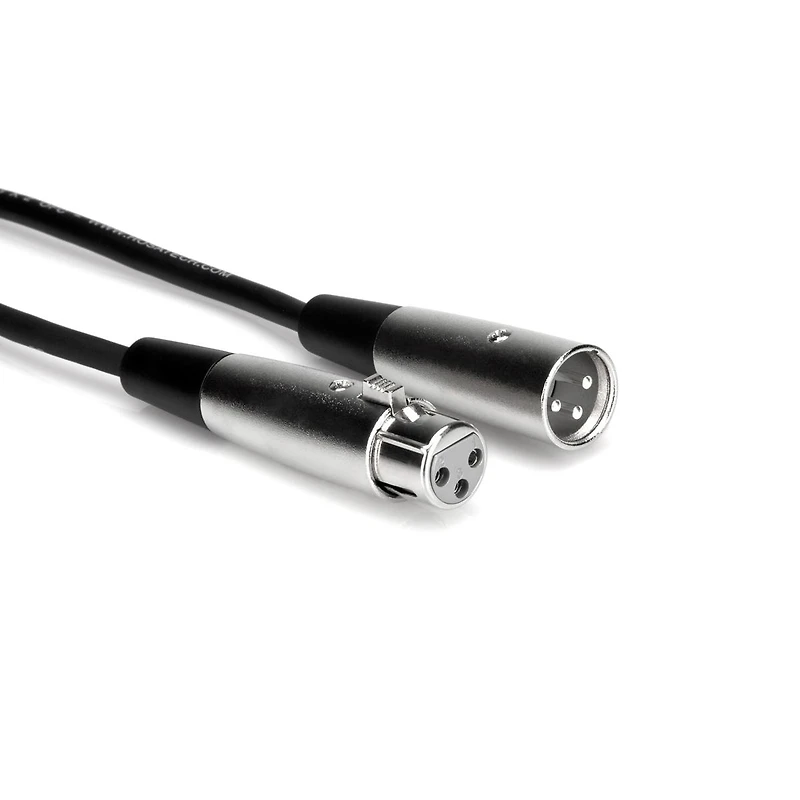 Hosa Technology 2x Balanced Interconnect XLR3F to XLR3M Cable, 10'/3.04m