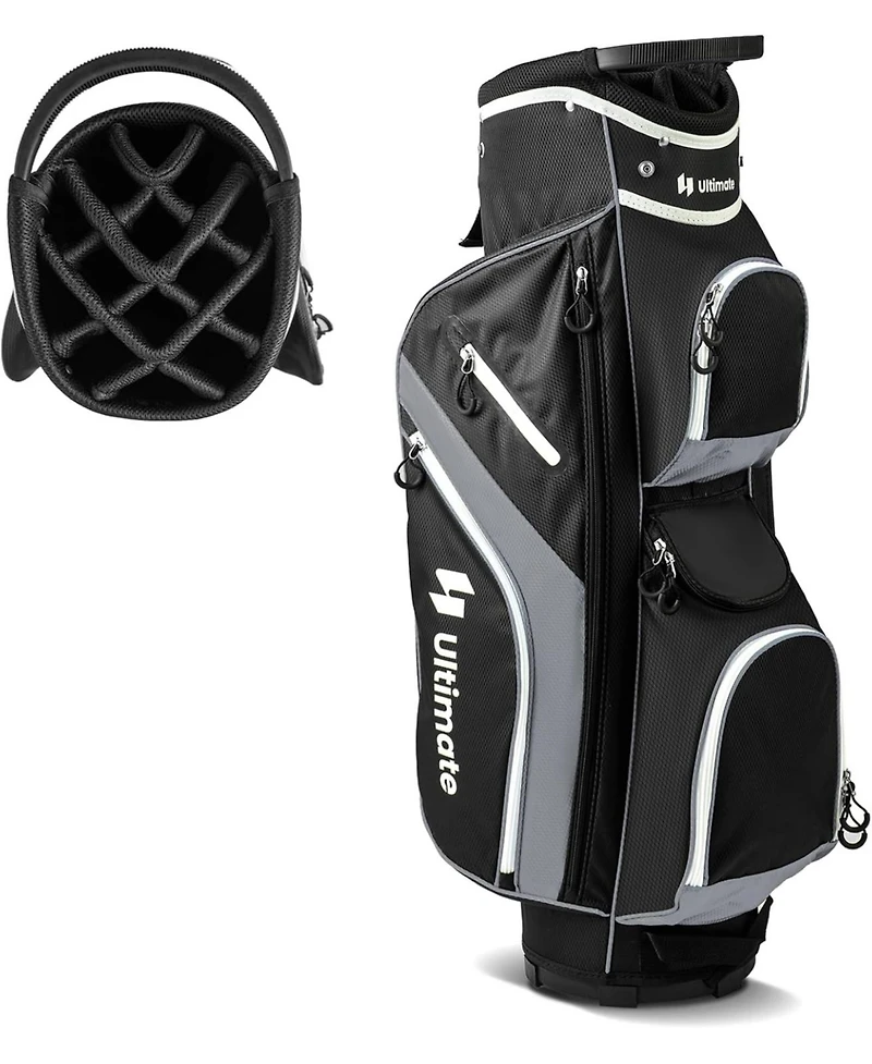 Mecale Golf Cart Bag with 14 Way Top Dividers