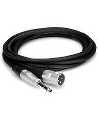 Hosa Technology Balanced 1/4" Trs Male to 3-Pin Xlr Male Audio Cable, 3'
