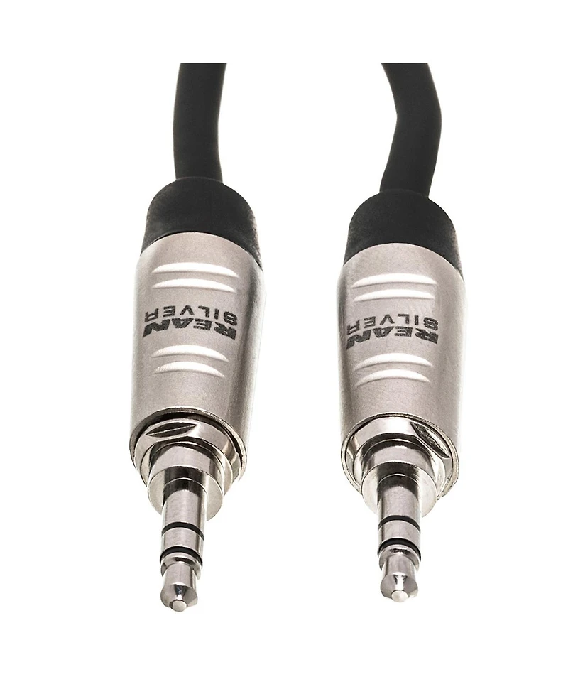 Hosa Technology 3' Rean 3.5mm Trs to 3.5mm Trs Pro Stereo Interconnect Cable