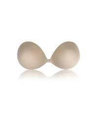 Nood Women's Lightly Padded Luxe Adhesive Backless, Strapless Reusable Bra