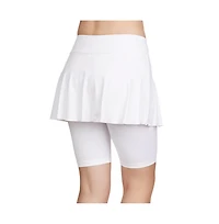 Sofibella Women's Jan Bermuda Tennis Skirt with Biker Shorts