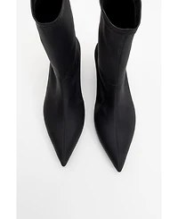 Prologue Shoes Lewin Pointed Toe Stiletto Boot