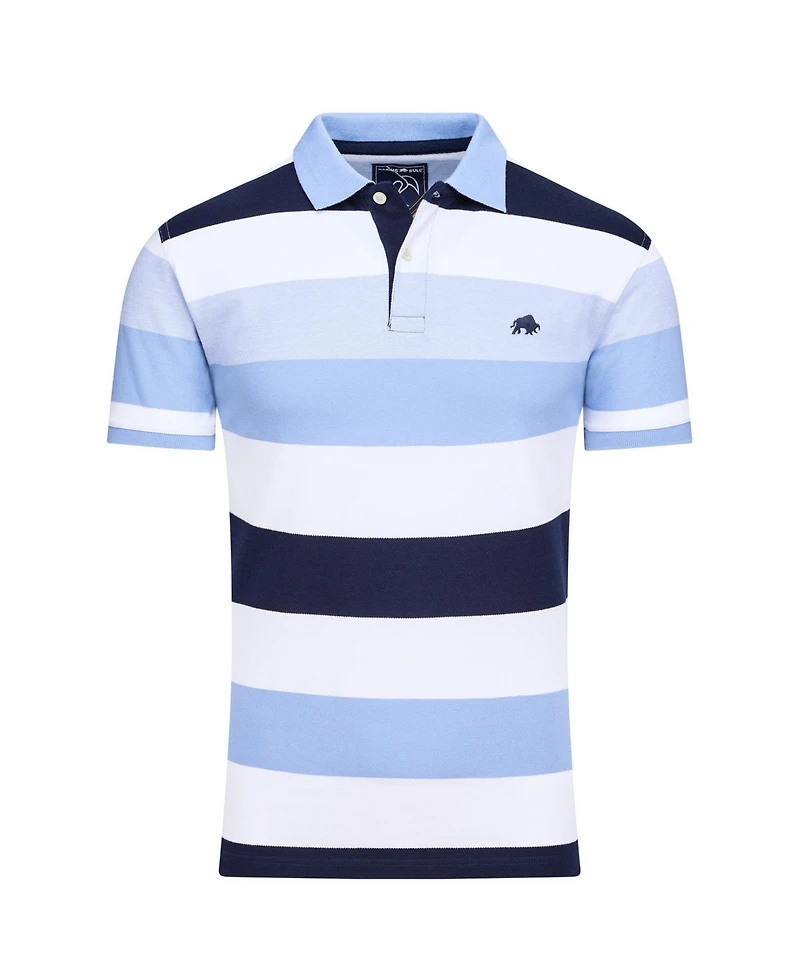 Raging Bull Birdseye Hoop Pique Polo