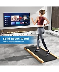 Akiudex 3-in-1 Under Desk Walking Pad with App Control and Led Display