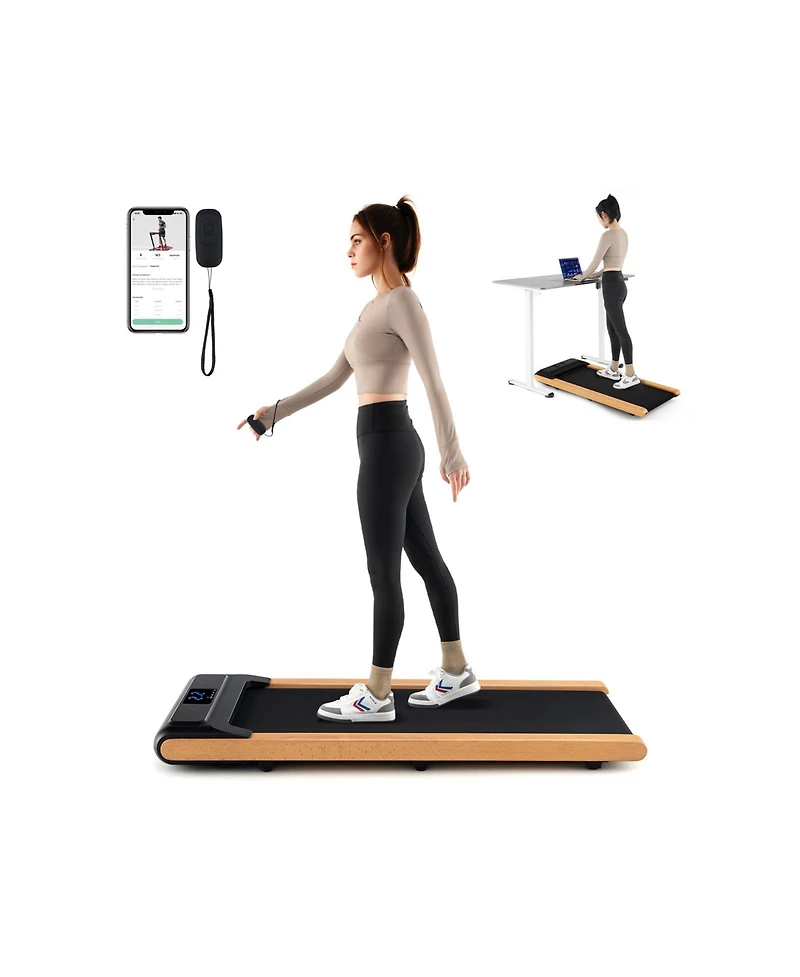 Akiudex 3-in-1 Under Desk Walking Pad with App Control and Led Display