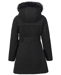 S Rothschild & Co Big Girls Belted Trench Coat