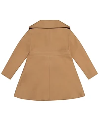 S Rothschild & Co Toddler and Little Girls Bow Waist Princess Coat