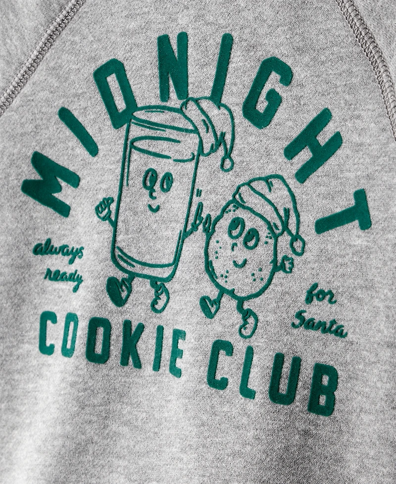 Carter's Toddler Boys Midnight Cookie Club Long Sleeve Pullover Sweatshirt