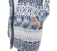 Liverpool Los Angeles Petite Open Front Coat Sweater