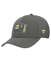 Fanatics Men's Gray Vegas Golden Knights Authentic Pro Training Camp Flex Hat