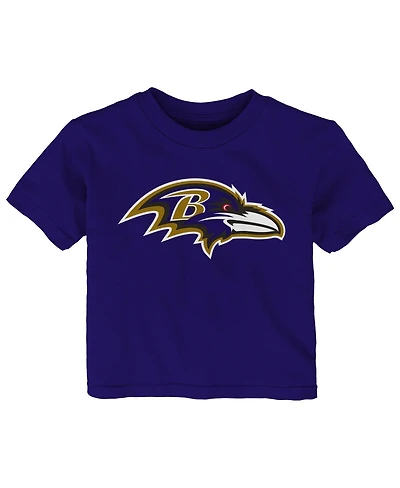 Outerstuff Baby Boys and Girls Purple Baltimore Ravens Primary Logo T-Shirt