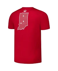 Adidas Men's Crimson Indiana Hoosiers Honor Support Pre-Game T-Shirt