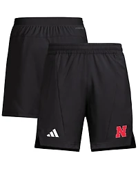 Adidas Men's Black Nebraska Huskers Program Woven Training Shorts
