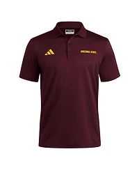 Adidas Men's Maroon Arizona State Sun Devils Ultimate 365 Ottoman Polo Shirt