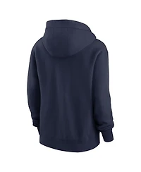 Nike Women's College Navy Seattle Seahawks Plus Phoenix Full-Zip Hoodie