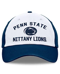 Top of the World Men's White/Navy Penn State Nittany Lions Heritage Weston Adjustable Hat