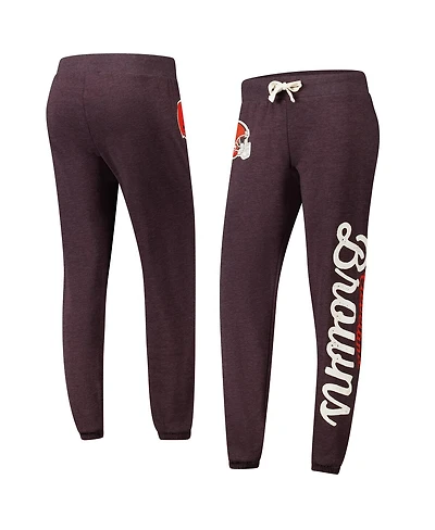 G-iii 4Her by Carl Banks Women's Brown Cleveland Browns Scrimmage Fleece Pants