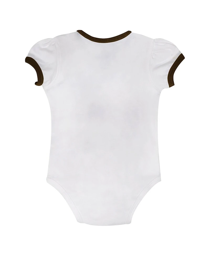 Outerstuff Baby Boys and Girls Cleveland Browns Love My Team Bodysuit Skirt Set