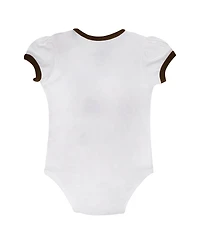 Outerstuff Baby Boys and Girls Cleveland Browns Love My Team Bodysuit Skirt Set