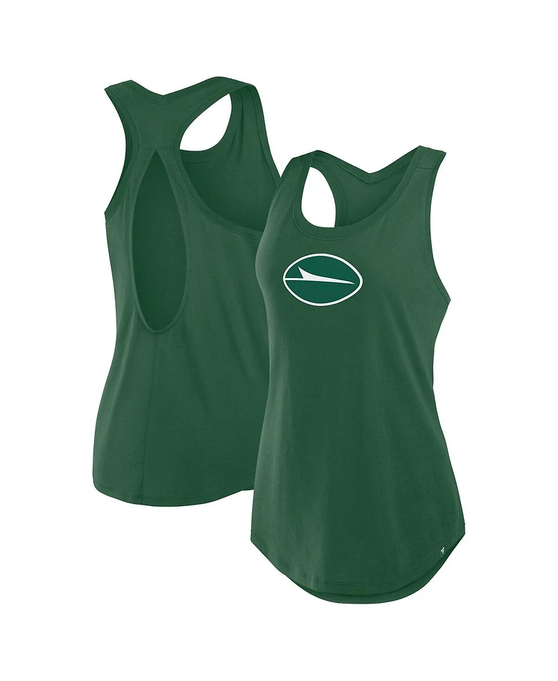 Fanatics Women's Green New York Jets Iron Fan Tank Top