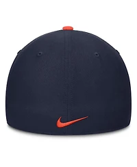 Nike Men's Orange/Navy Auburn Tigers 2025 Sideline Rise Local Dri-fit Flex Hat