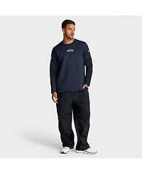 Nike Men's College Navy Seattle Seahawks Sideline Scripted to Win Performance Long Sleeve T-Shirt